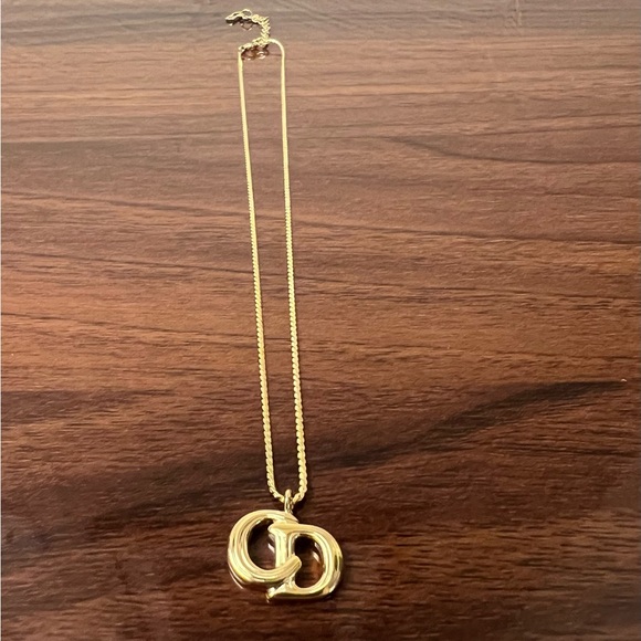 Christian Dior CD Pendant Necklace - Picture 10 of 12
